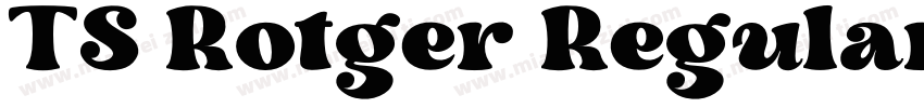 TS Rotger Regular字体转换